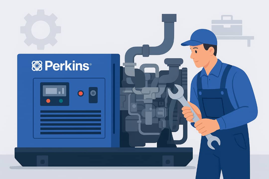 آموزش سرویس و تعمیر دیزل ژنراتور پرکینز